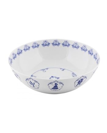 DISNEY - BEAUTY & THE BEAST - Saladier Bas 'Porcelaine' - vue de face