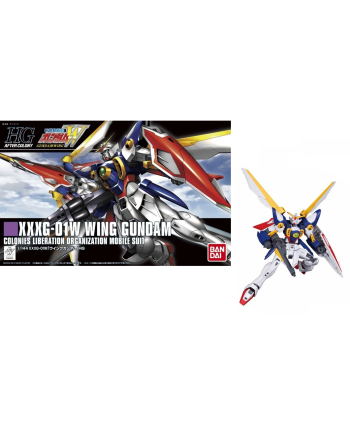 GUNDAM - Model Kit - HG 1/144 - Wing Gundam - 13 CM - vue principale