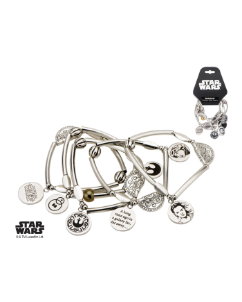 STAR WARS - Women's Stainless Steel Rey Stretchable Bracelet - vue principale