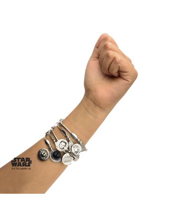 STAR WARS - Women's Stainless Steel Rey Stretchable Bracelet - vue de face