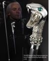 HARRY POTTER - Canne Baguette - Lucius Malefoy - vue de profil