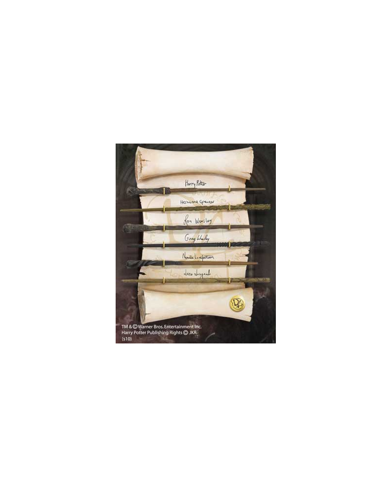 HARRY POTTER - Collection de Baguettes de L'armée de Dumbledore - vue principale