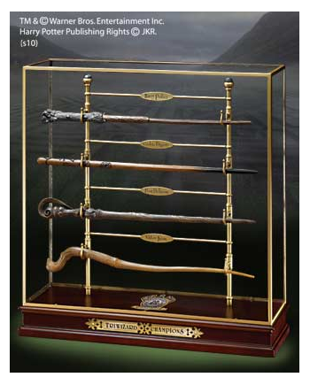 HARRY POTTER - Les Champions du Tournoi des 3 Sorciers - Vitrine - vue principale