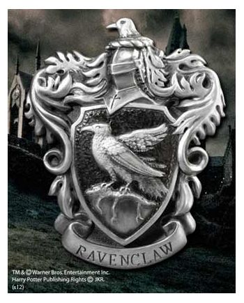 HARRY POTTER - Armoiries Serdaigle - vue de face