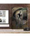 ROGUE ONE KEY FORCES - Magnetic Metal Poster 45x32 - K-2SO - vue de dos