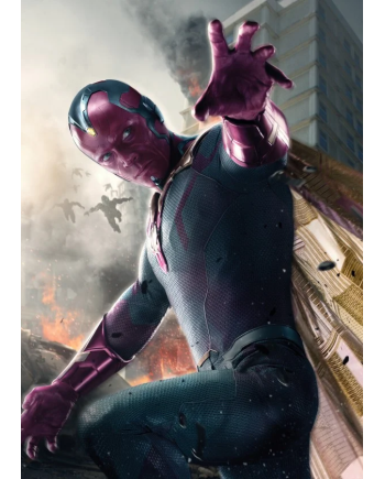 AGE OF ULTRON CHARACTERS - Magnetic Metal Poster 45x32 - Vision - vue principale
