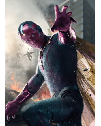 AGE OF ULTRON CHARACTERS - Magnetic Metal Poster 45x32 - Vision - vue de face