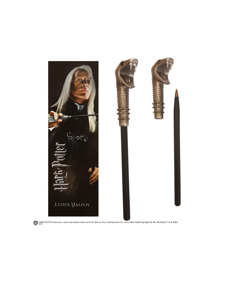 HARRY POTTER - Stylo + Marque-Pages - Lucius Malefoy - vue principale