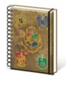 HARRY POTTER - Notebook A5 - Hogwarts Crest - vue de face