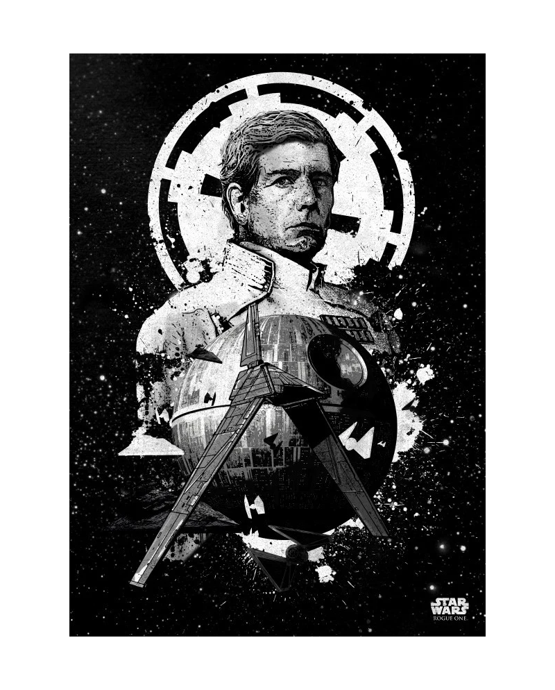 STAR WARS PILOTS - Magnetic Metal Poster 45x32 - Imperial Shuttle - vue principale
