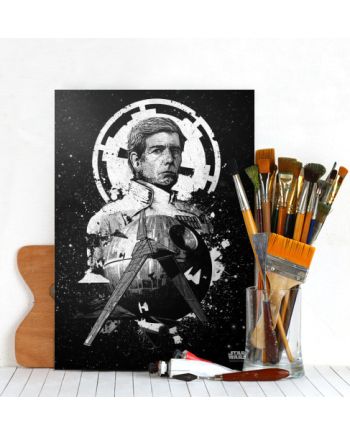 STAR WARS PILOTS - Magnetic Metal Poster 45x32 - Imperial Shuttle - vue de dos