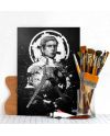 STAR WARS PILOTS - Magnetic Metal Poster 45x32 - Imperial Shuttle - vue de dos
