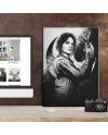 ROGUE ONE MORALITY - Magnetic Metal Poster 45x32 - Jyn - vue de dos