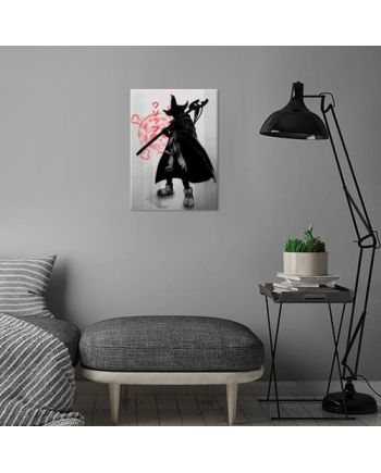 CRIMSON CHARACTERS - Magnetic Metal Poster 45X32 - Sniper Usopp - vue de profil