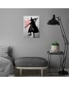 CRIMSON CHARACTERS - Magnetic Metal Poster 45X32 - Sniper Usopp - vue de profil