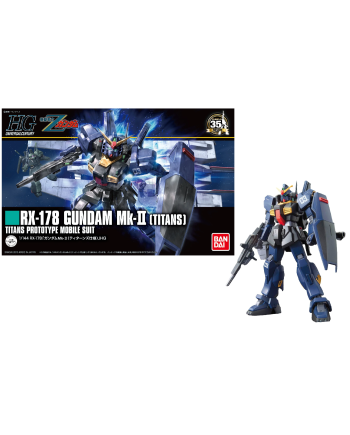 GUNDAM - HGUC RX-178 Gundam MK-II Titans 1/144 - Model Kit - vue principale