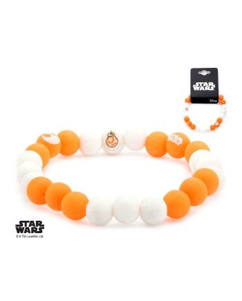 STAR WARS - Bracelet Perles BB8 - vue principale