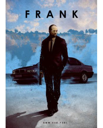 CAR LEGEND - Magnetic Metal Poster 45X32 - Frank - vue principale