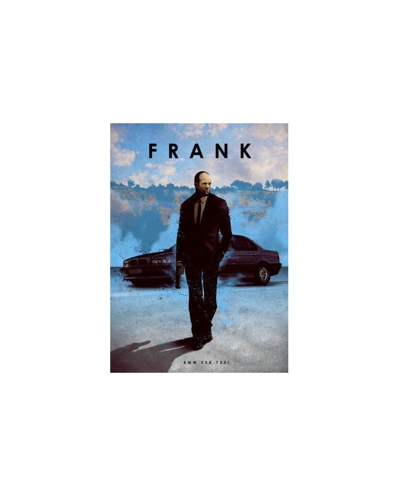 CAR LEGEND - Magnetic Metal Poster 45X32 - Frank - vue principale