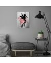 CRIMSON CHARACTERS - Magnetic Metal Poster 45X32 - Straw Hats - vue de profil