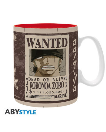 ONE PIECE - Zoro Wanted - Mug 460ml