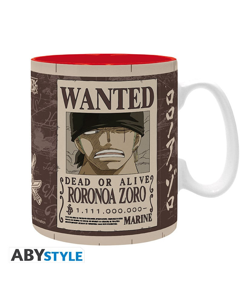 ONE PIECE - Zoro Wanted - Mug 460ml