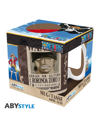 ONE PIECE - Zoro Wanted - Mug 460ml