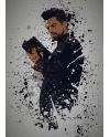 PC SPLATTER - Magnetic Metal Poster 45X32 - Preach - vue principale
