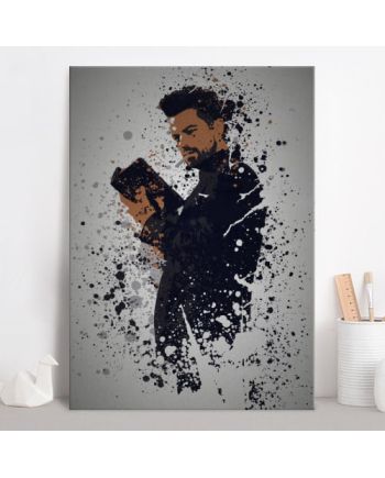 PC SPLATTER - Magnetic Metal Poster 45X32 - Preach - vue de face