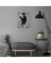 PC SPLATTER - Magnetic Metal Poster 45X32 - Preach - vue de profil