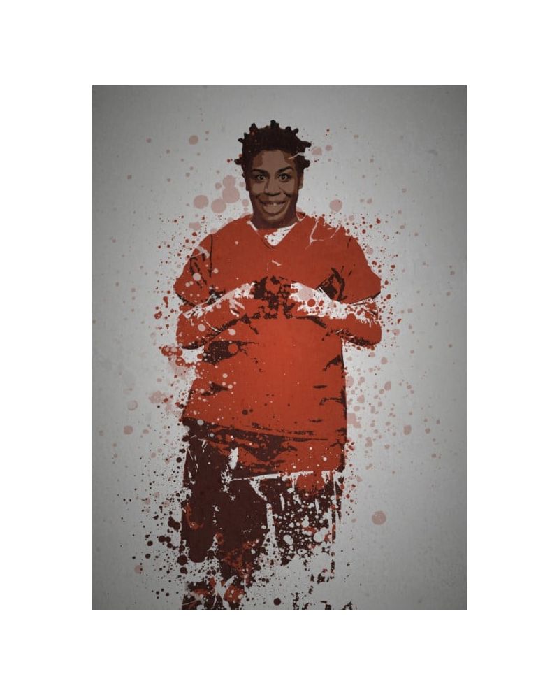 PC SPLATTER - Magnetic Metal Poster 45X32 - Crazy Eyes - vue principale