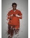 PC SPLATTER - Magnetic Metal Poster 45X32 - Crazy Eyes - vue principale