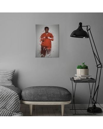 PC SPLATTER - Magnetic Metal Poster 45X32 - Crazy Eyes - vue de profil