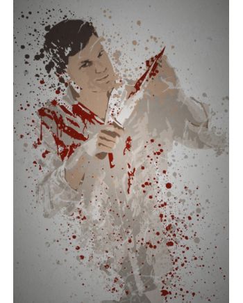 PC SPLATTER - Magnetic Metal Poster 45X32 - Butcher - vue principale