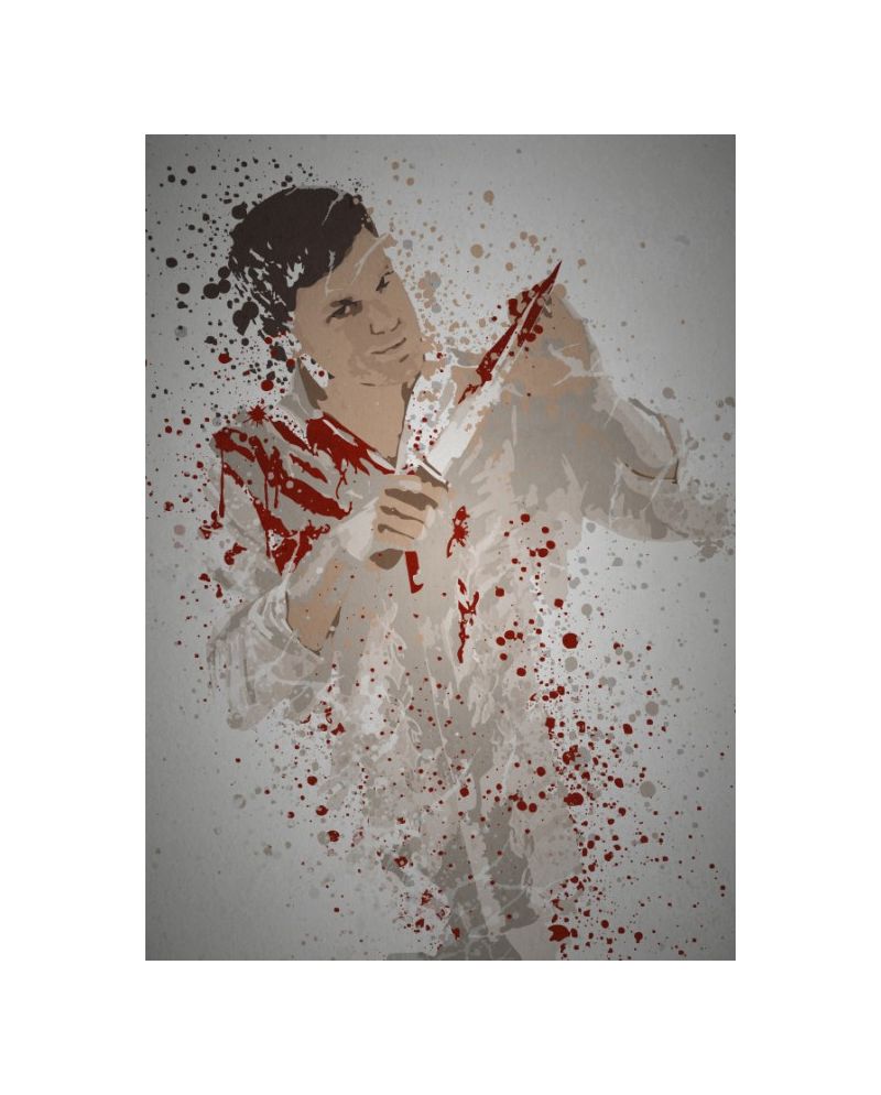 PC SPLATTER - Magnetic Metal Poster 45X32 - Butcher - vue principale