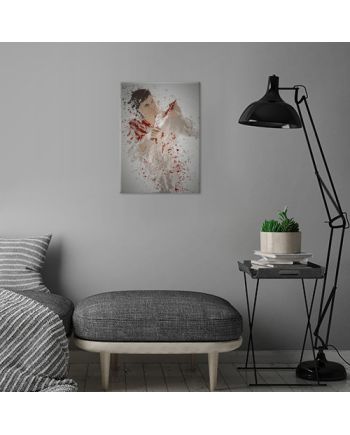 PC SPLATTER - Magnetic Metal Poster 45X32 - Butcher - vue de profil
