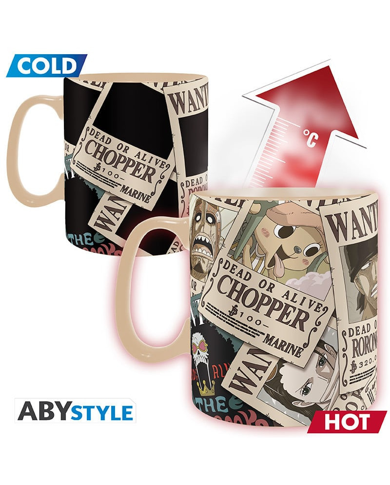 ONE PIECE - Wanted - Mug Heat Change 460ml