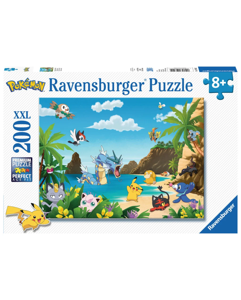 POKEMON - Puzzle Pokemon Attrapez-les Tous - 200 Pces - vue principale
