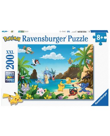POKEMON - Puzzle Pokemon Attrapez-les Tous - 200 Pces - vue de face