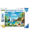 POKEMON - Puzzle Pokemon Attrapez-les Tous - 200 Pces - vue de face