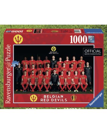 BELGIAN RED DEVILS 2018 - Puzzle 1000 Pces - vue de face