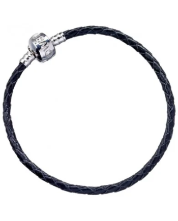 HARRY POTTER - Bracelet Fantaisie cuir noir - 21cm - vue principale