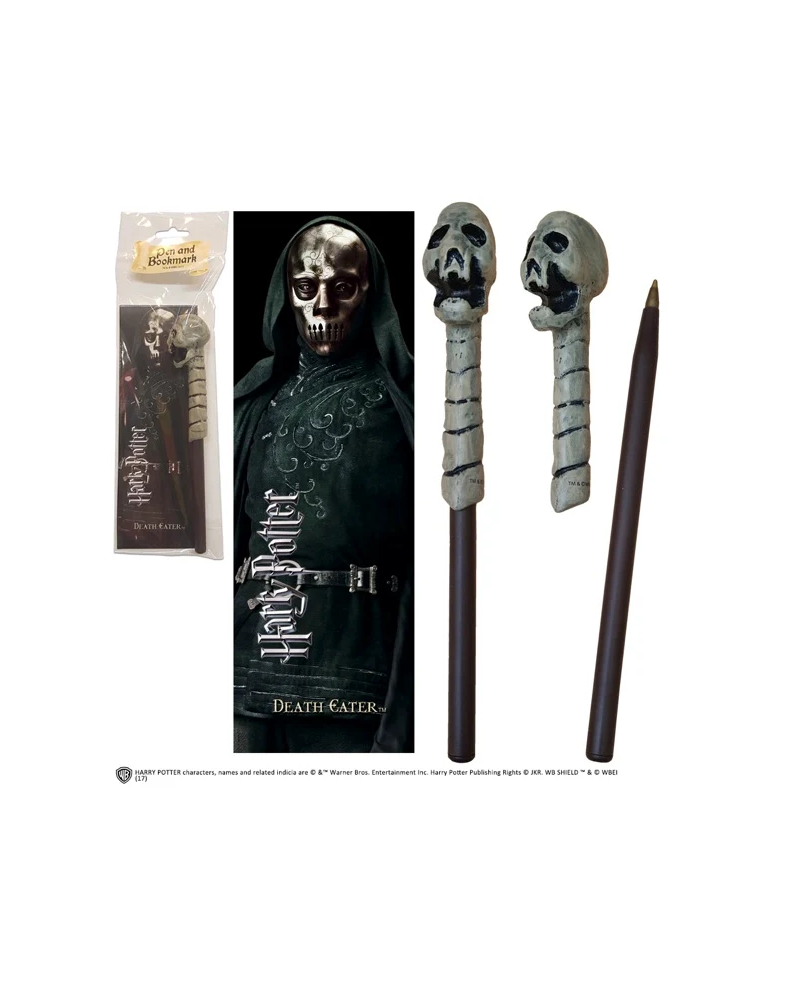 HARRY POTTER - Stylo + Marque-Pages - Mangemort - vue principale