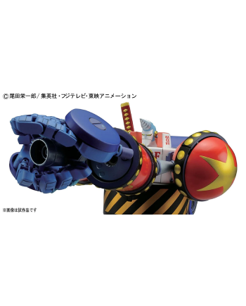 Model Kit Franky One Piece Bandai 25 cm détails de l'armure