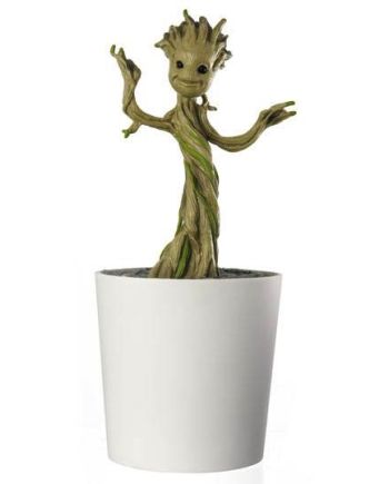 Figurine tirelire Baby Groot vue de face