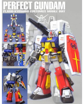 GUNDAM - MG 1/100 Perfect Gundam - Model Kit - vue de face