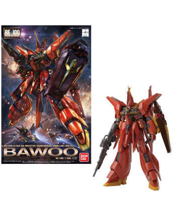 GUNDAM - RE/100 1/100 Bawoo - Model Kit - vue principale