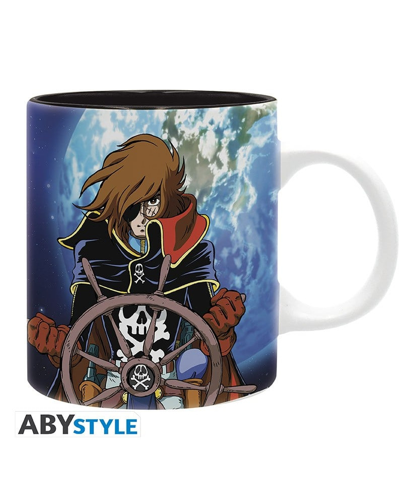 CAPTAIN HARLOCK - Mug 320 ml - Harlock & Ship