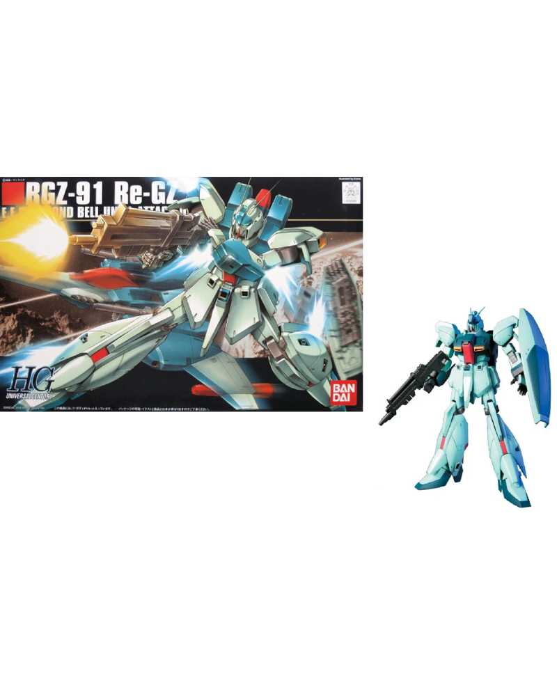 GUNDAM - HGUC 1/144 Re-GZ RGZ-91 - Model Kit - vue principale