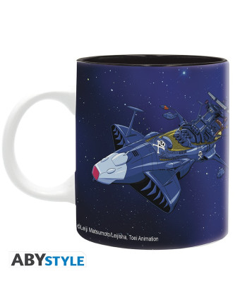 CAPTAIN HARLOCK - Mug 320 ml - Harlock & Ship